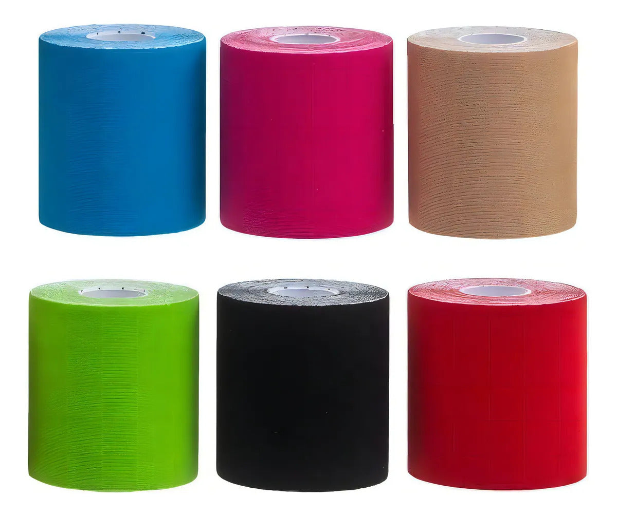 Cinta Kinesiológica 5 cm × 5 m – Alta Elasticidad y Soporte Muscular